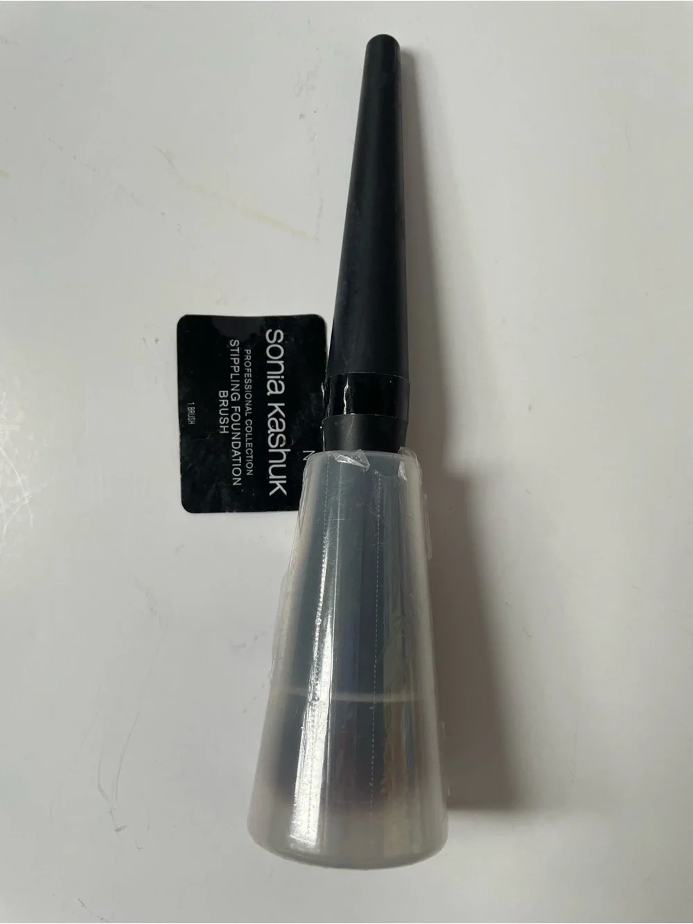 NWT Sonia Kashuk Black Stippling Foundation Brush - Professional Makeup Tool